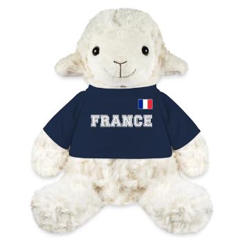 France jersey look - FRANCE with flag flag - MiniFeet® Sheep Annika - french navy - Front