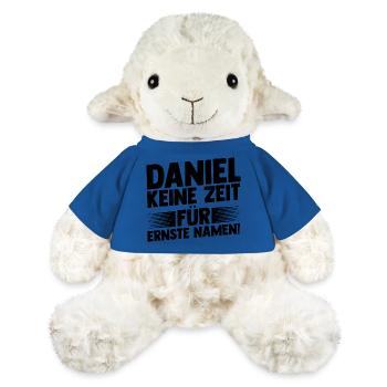 First name Daniel - MiniFeet® Sheep Annika - royal blue - Front