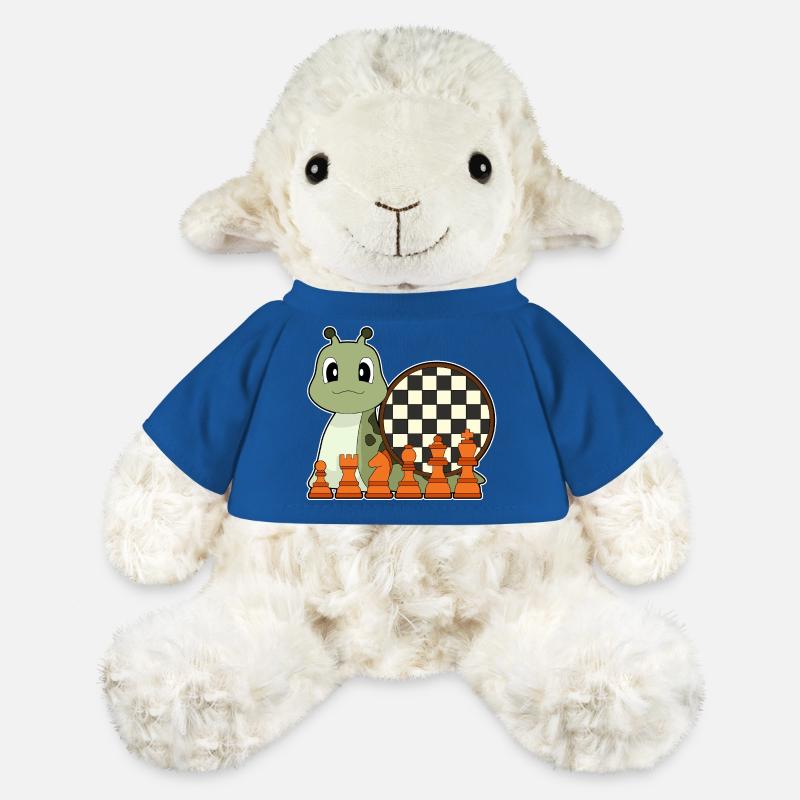 Snail Chessboard Chess Board Game - MiniFeet® Sheep Annika - royal blue