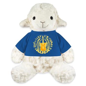 Guitar Alica - Mouton en peluche Annika MiniFeet® - bleu roi - Devant