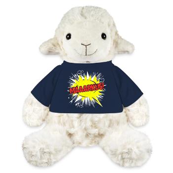 Markus Name Funny Speech Bubble Maaarkus! - MiniFeet® Sheep Annika - french navy - Front