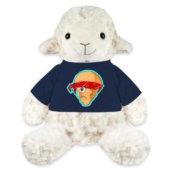 "Loco" - Mouton en peluche Annika MiniFeet® - bleu marine - Devant