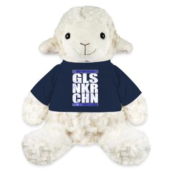 GLSNKRCHN Gelsenkirchen Schalke gift idea - MiniFeet® Sheep Annika - french navy - Front