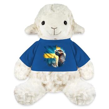 Auerhuhn-Zauber - Gästrikland Landscape Animals Sweden - MiniFeet® Schaf Annika - Königsblau - Vorne