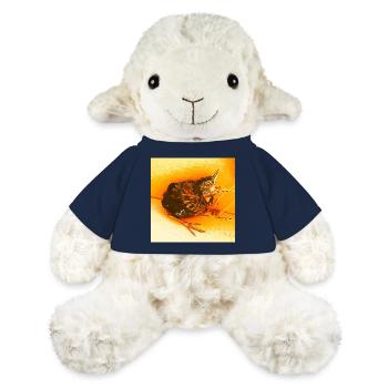 Merle Affamé - Mouton en peluche Annika MiniFeet® - bleu marine - Devant