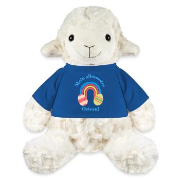 Mon tout premier arc-en-ciel de Pâques - Mouton en peluche Annika MiniFeet® - bleu roi - Devant