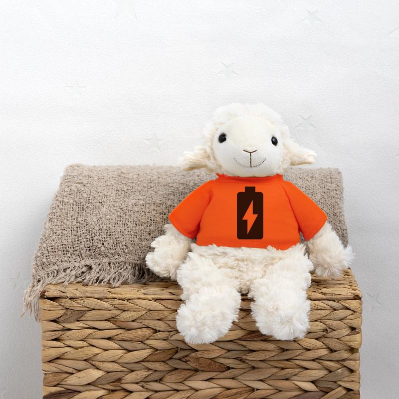 battery charging full MiniFeet® Sheep Annika