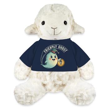 Friendly Ghost with Lantern - MiniFeet® Sheep Annika - french navy - Front
