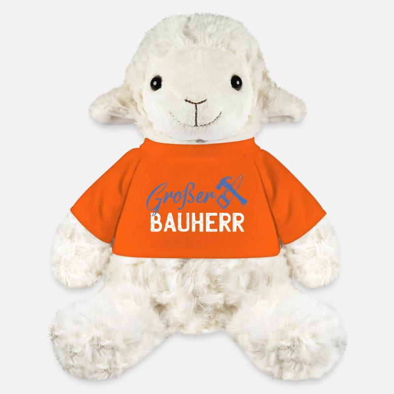 GrafBen Builder Building Graphics - MiniFeet® Sheep Annika - golden orange