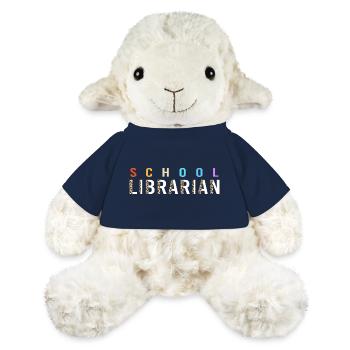Leseratte Bibliothek Lesen - MiniFeet® Schaf Annika - French Navy - Vorne