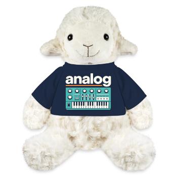 Analog Synthesizer Retro Music  - MiniFeet® Sheep Annika - french navy - Front