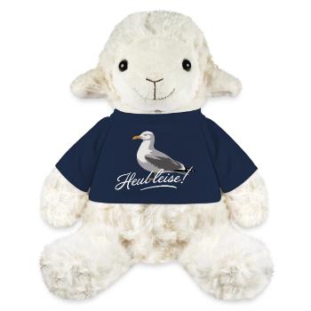  Heul Leise Möwe Nordsee Humor Küsten Spruch - MiniFeet® Schaf Annika - French Navy - Vorne