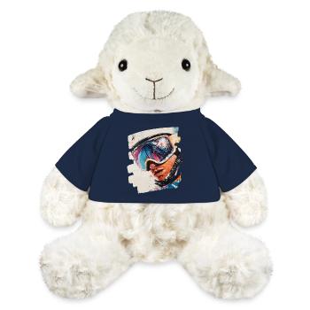 Snowboarder powder snow - MiniFeet® Sheep Annika - french navy - Front
