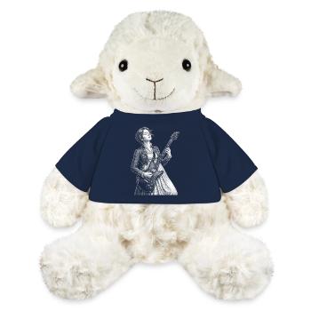Jane Austen plays guitar - MiniFeet® Sheep Annika - french navy - Front