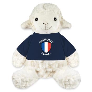 French Coat of Arms Grenoble - MiniFeet® Sheep Annika - french navy - Front