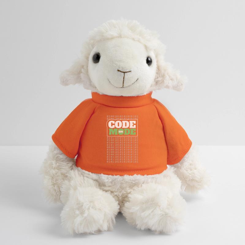Code Mode Activé - Programmeur Ingénieur logiciel Codeur Mouton en peluche Annika MiniFeet®