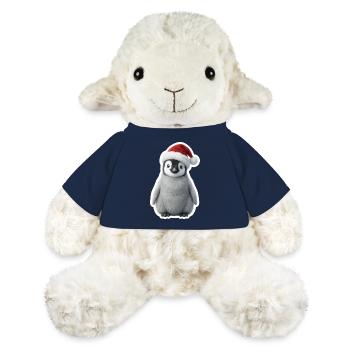 Petit manchot dans la magie hivernale - Mouton en peluche Annika MiniFeet® - bleu marine - Devant