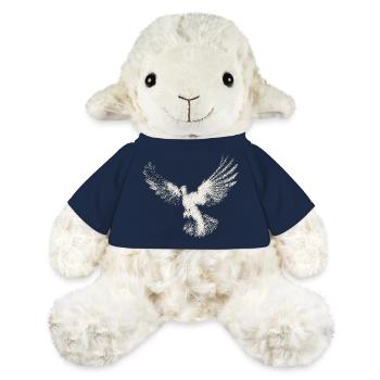 Pigeon | Holy Spirit Shirt | Christian Symbol - MiniFeet® Sheep Annika - french navy - Front
