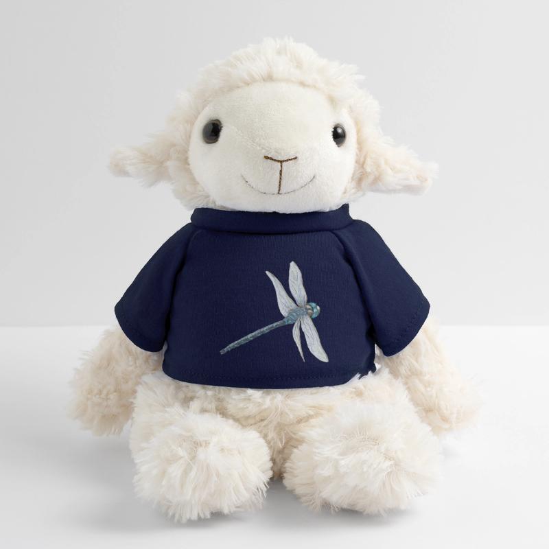 Illustration de libellule sarcelle Mouton en peluche Annika MiniFeet®