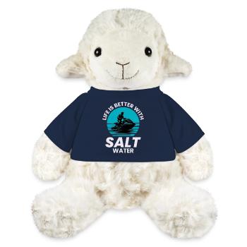 Das Leben ist besser mit Salzwasser - MiniFeet® Schaf Annika - French Navy - Vorne