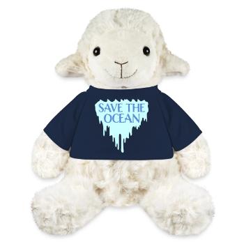 Save The Ocean Ocean Activism Environment Statement - MiniFeet® Sheep Annika - french navy - Front