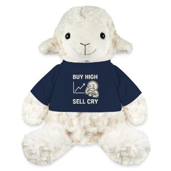 ACHETER HIGH SELL CRY - Mouton en peluche Annika MiniFeet® - bleu marine - Devant