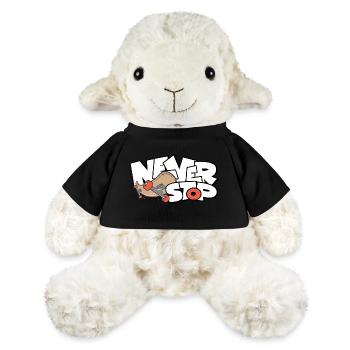 Incessant skateboard print - MiniFeet® Sheep Annika - sun yellow - Front