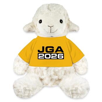 Jga 2026 Enterrement de vie de garçon - Mouton en peluche Annika MiniFeet® - jaune soleil - Devant