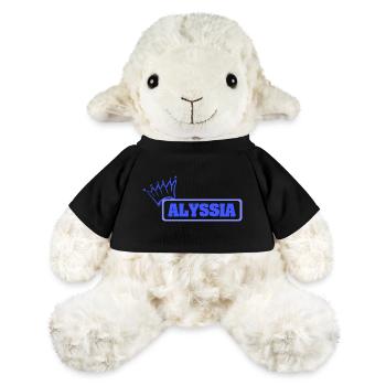 Geschenk für Alyssia - MiniFeet® Schaf Annika - Sonnengelb - Vorne