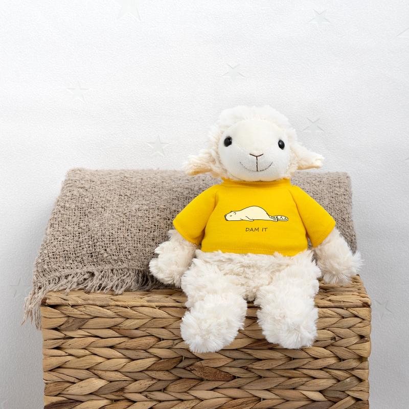 Drôle de castor Mouton en peluche Annika MiniFeet®
