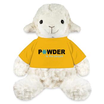 snow - MiniFeet® Sheep Annika - sun yellow - Front