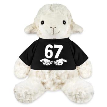 Tendance Six Seven - Mouton en peluche Annika MiniFeet® - jaune soleil - Devant