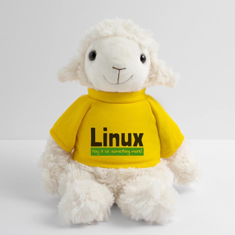 Linux Computer Computerarbeit witzige Sprüche Nerd MiniFeet® Schaf Annika