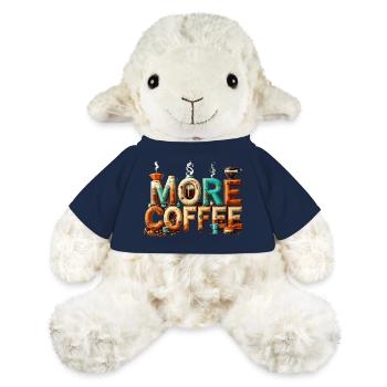 Plus de café - Mouton en peluche Annika MiniFeet® - bleu marine - Devant