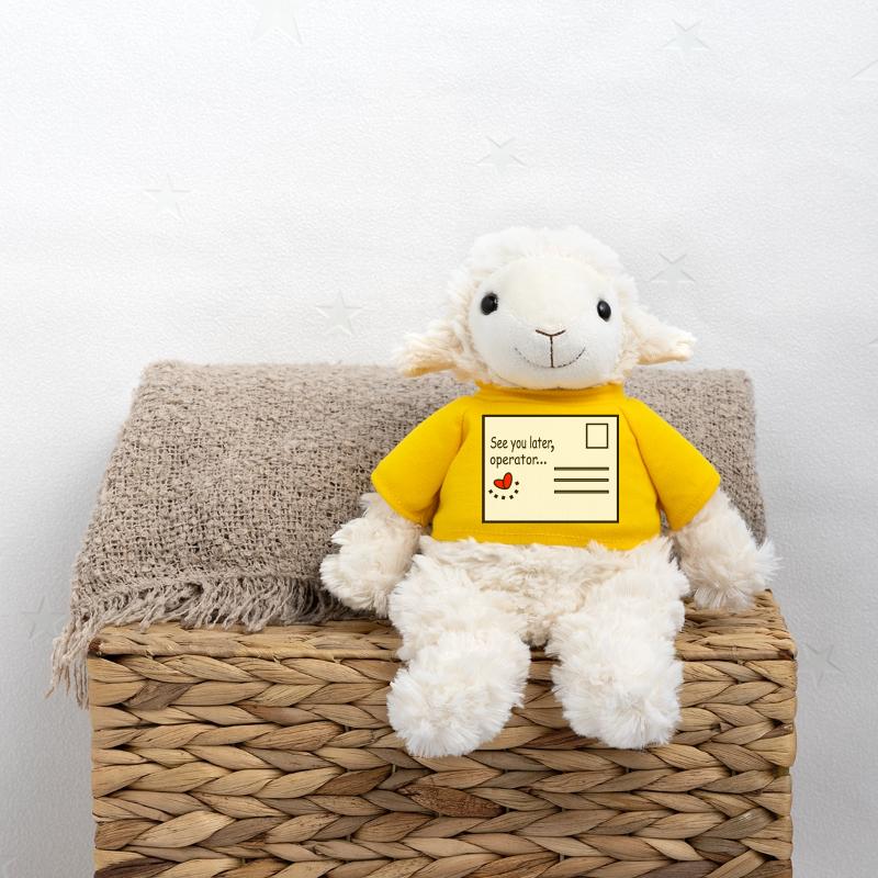 See_you_later_operator Mouton en peluche Annika MiniFeet®
