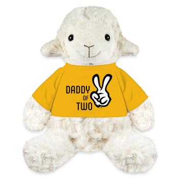 Daddy Of Two (Daddy / Father / Victory / POS 2C) - MiniFeet® Sheep Annika - sun yellow - Front