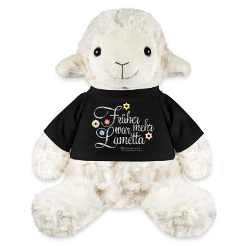 Lametta Früher war mehr Lametta - MiniFeet® Schaf Annika - Sonnengelb - Vorne