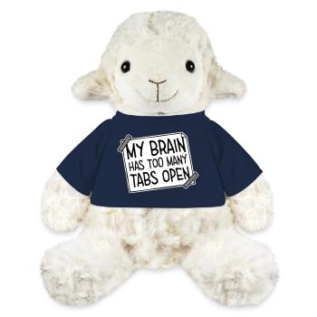 My Brain Has Too Many Tabs Open Lustig Grübeln - MiniFeet® Schaf Annika - French Navy - Vorne