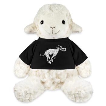 Running Irish Wolfhound - MiniFeet® Sheep Annika - sun yellow - Front