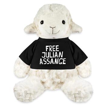FREE JULIAN ASSANGE - MiniFeet® Sheep Annika - sun yellow - Front