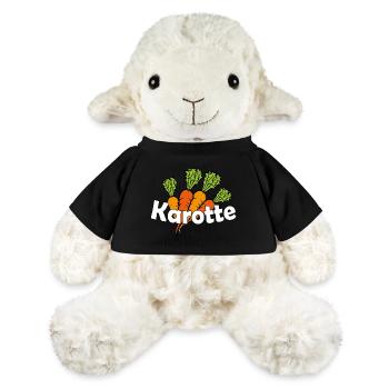 Carotte - Mouton en peluche Annika MiniFeet® - jaune soleil - Devant