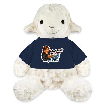 Delmenhorst ist schöner ohne Hass und Hetze - MiniFeet® Schaf Annika - French Navy - Vorne