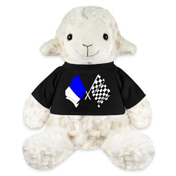 Drapeaux de course de Spa - Mouton en peluche Annika MiniFeet® - jaune soleil - Devant