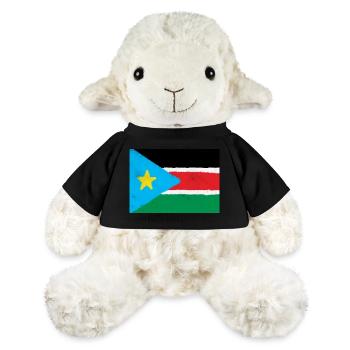Flag of South Sudan - MiniFeet® Sheep Annika - sun yellow - Front