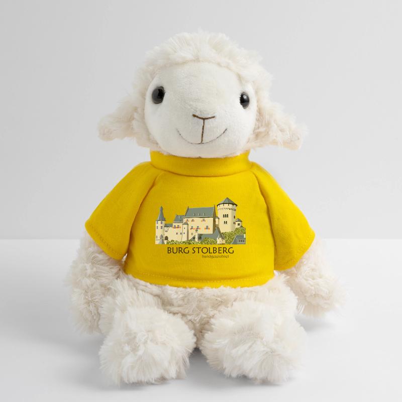 Stolberg Castle, Eifel, Middle Ages Hand Drawing MiniFeet® Sheep Annika