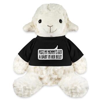 Pssst, my mommy's got a baby in her belly - MiniFeet® Schaf Annika - Sonnengelb - Vorne