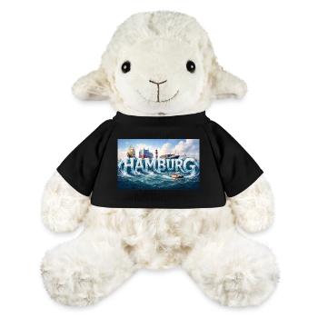Hamburg Waves at the harbour - MiniFeet® Sheep Annika - sun yellow - Front