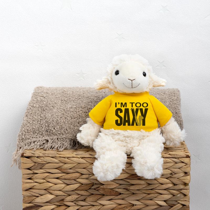 I'm too Saxy Mouton en peluche Annika MiniFeet®