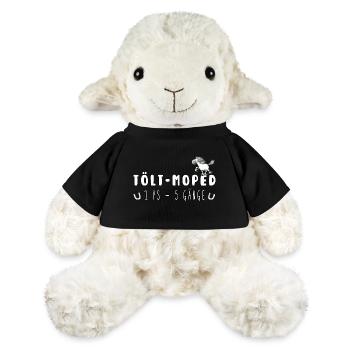 Tölt Moped Islandpferd Pferde Sprüche - MiniFeet® Schaf Annika - Sonnengelb - Vorne