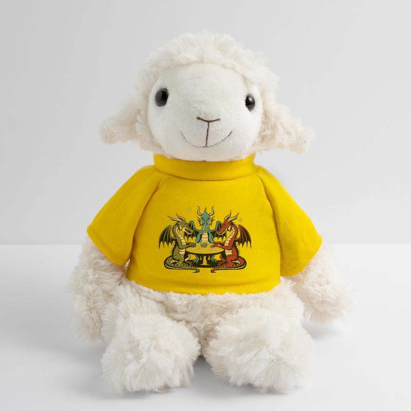 Dragons cartes à jouer Mouton en peluche Annika MiniFeet®